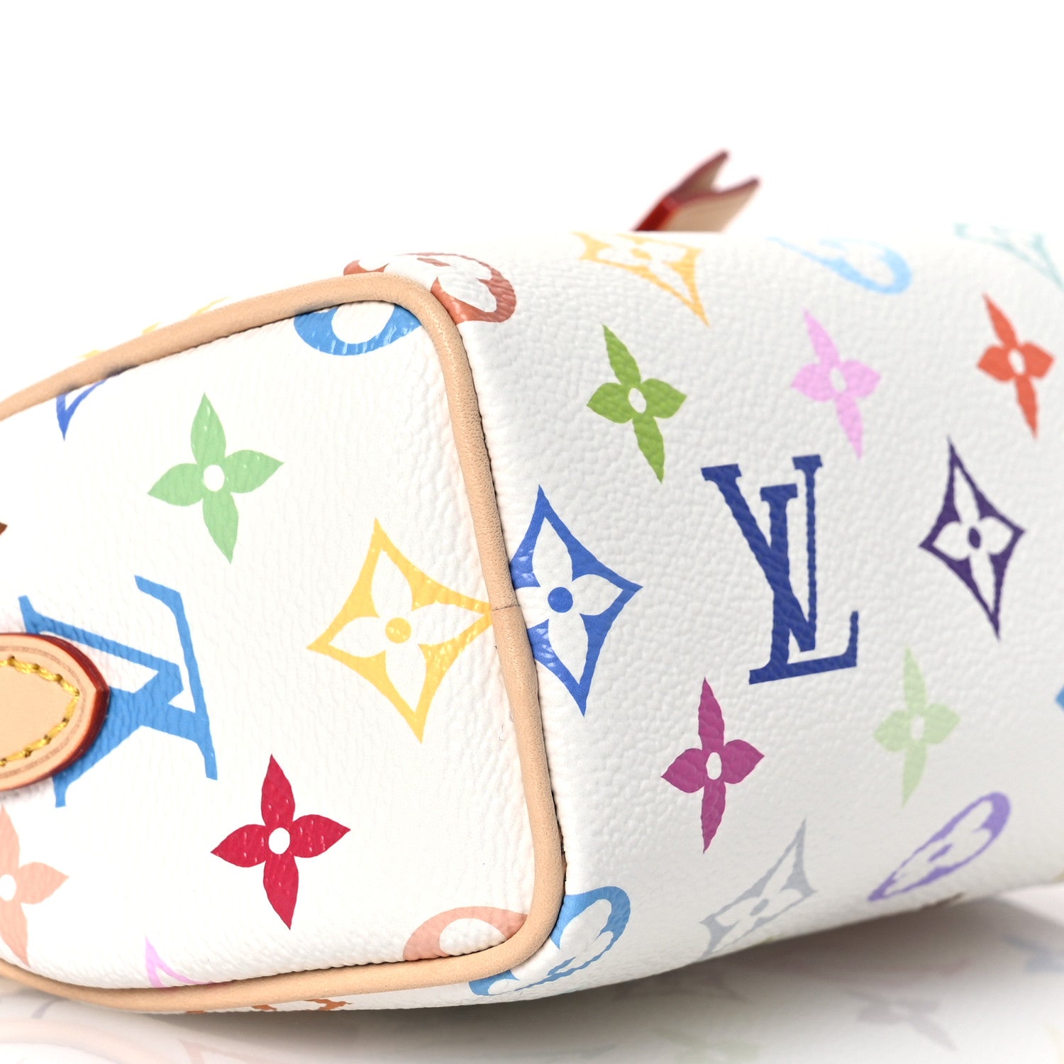 Louis Vuitton LV X TM Monogram Multicolor Nano Speedy White 8 of 11