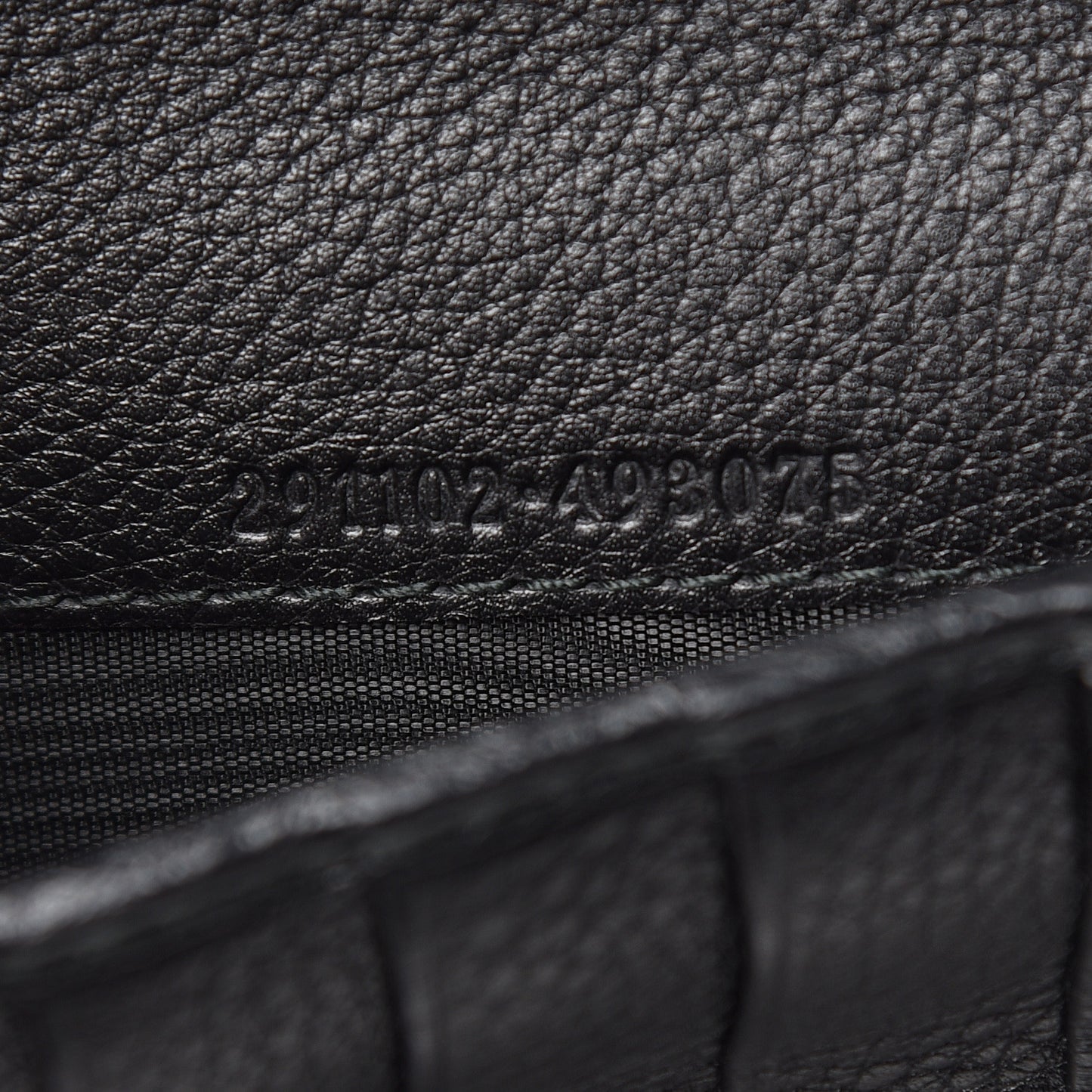 Calfskin Soho Zip Around Wallet Black