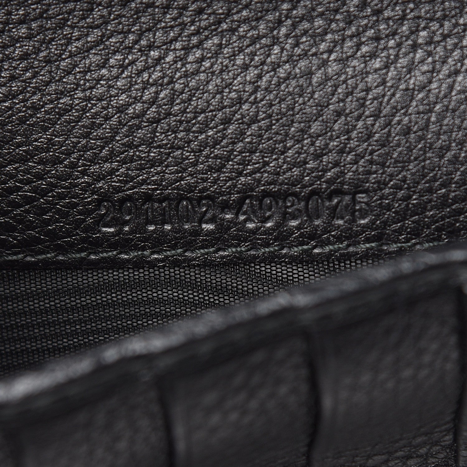 Gucci Calfskin Soho Zip Around Wallet Black 7 of 8