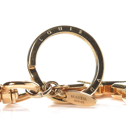 Louis Vuitton Initials LV Key Holder Gold 3 of 3