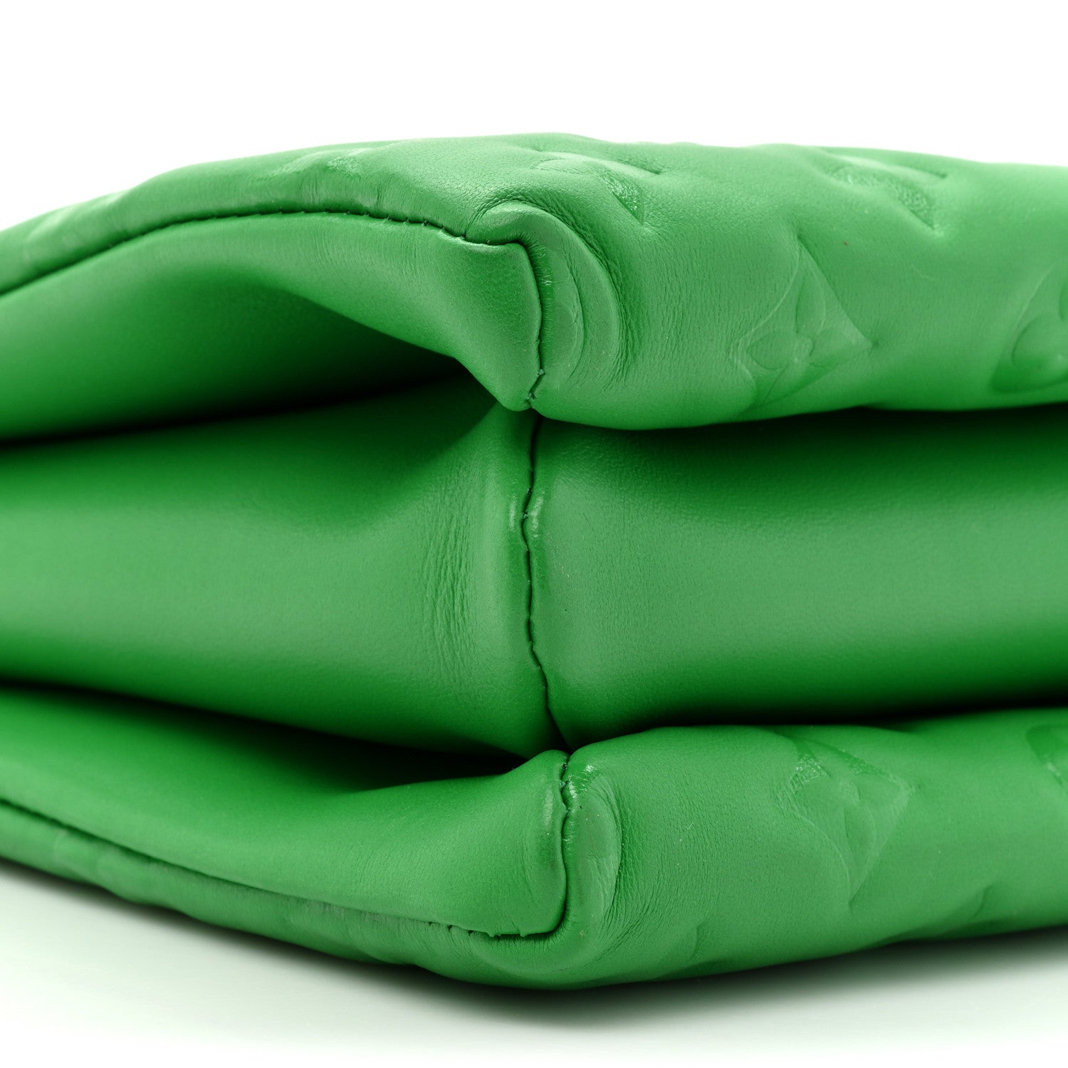 Louis Vuitton Lambskin Embossed Monogram Coussin PM LV Motion Green 10 of 11