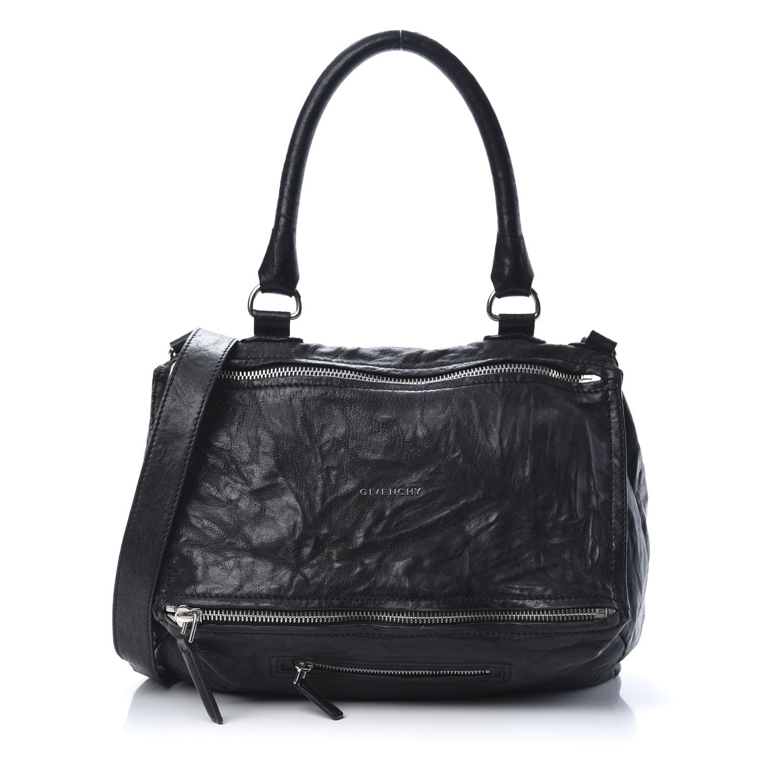 Givenchy Tumbled Sheepskin Medium Pandora Black 1 of 16