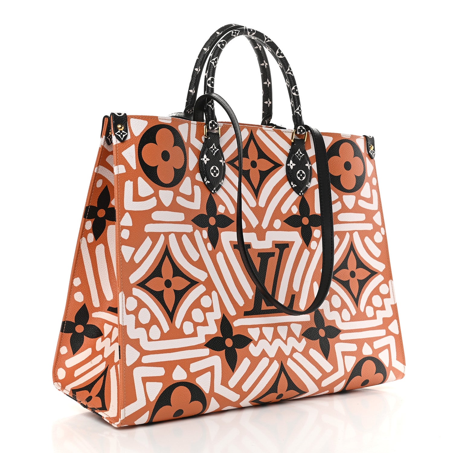 Louis Vuitton Monogram Giant Crafty Onthego GM Crème Caramel 3 of 8