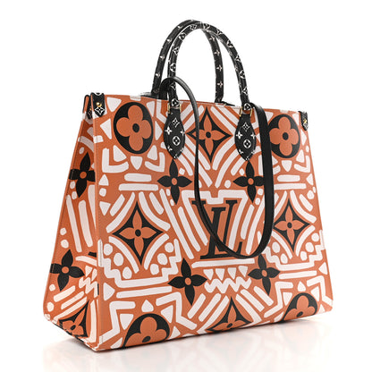 Louis Vuitton Monogram Giant Crafty Onthego GM Crème Caramel 3 of 8