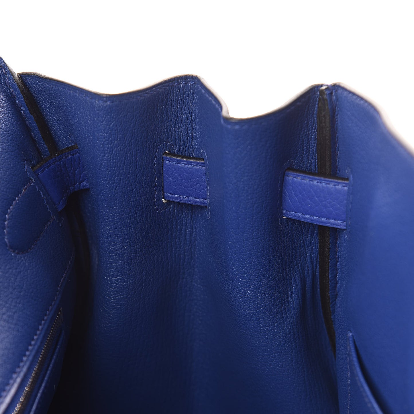 Togo Birkin 35 Bleu Electrique