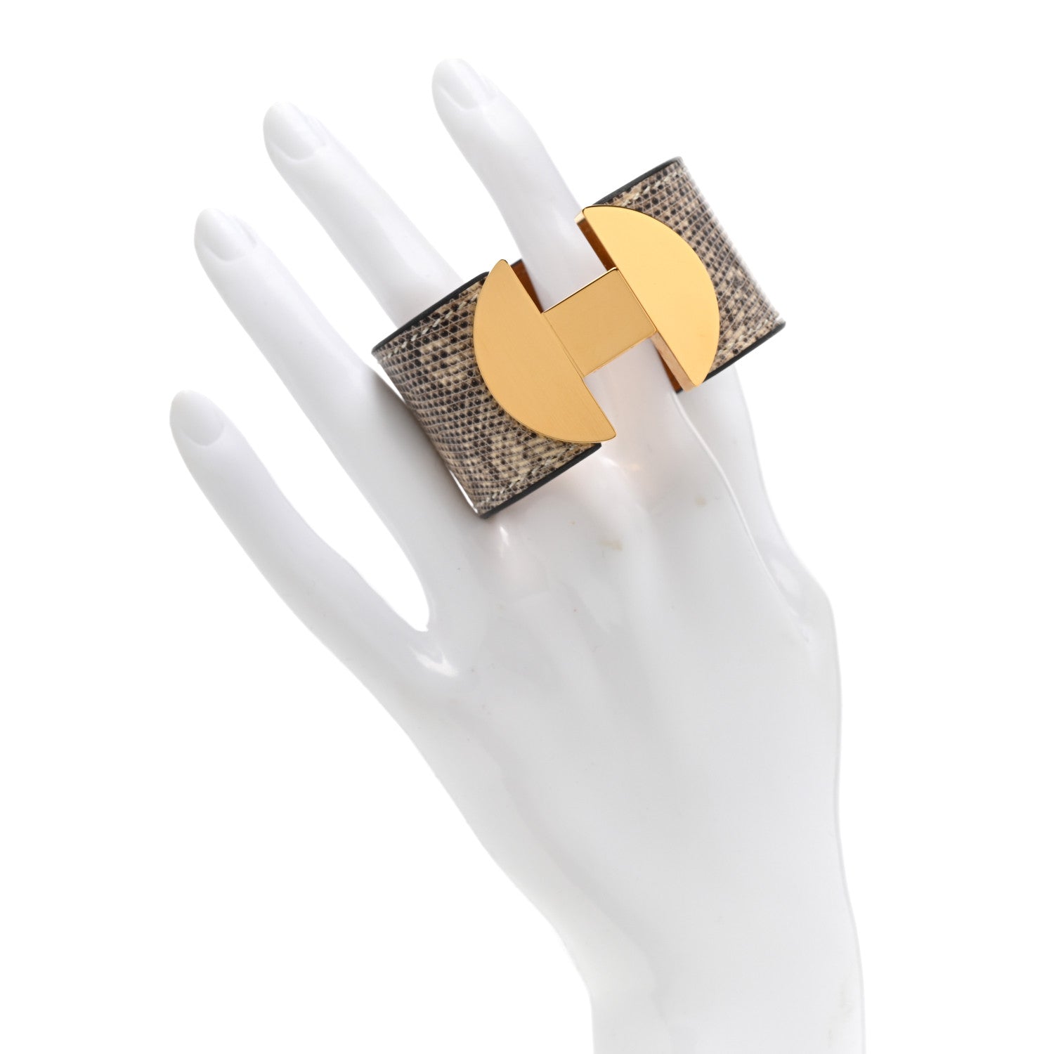 Hermes Lizard 2002 Bracelet T2 Ombre 2 of 6
