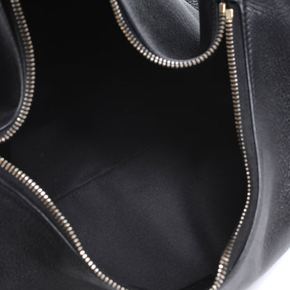 Gucci Leather Medium Horsebit Chain Hobo Black 5 of 7