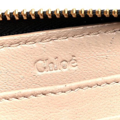 Chloe Grained Calfskin Marcie Long Zip Around Wallet Black 6 of 7