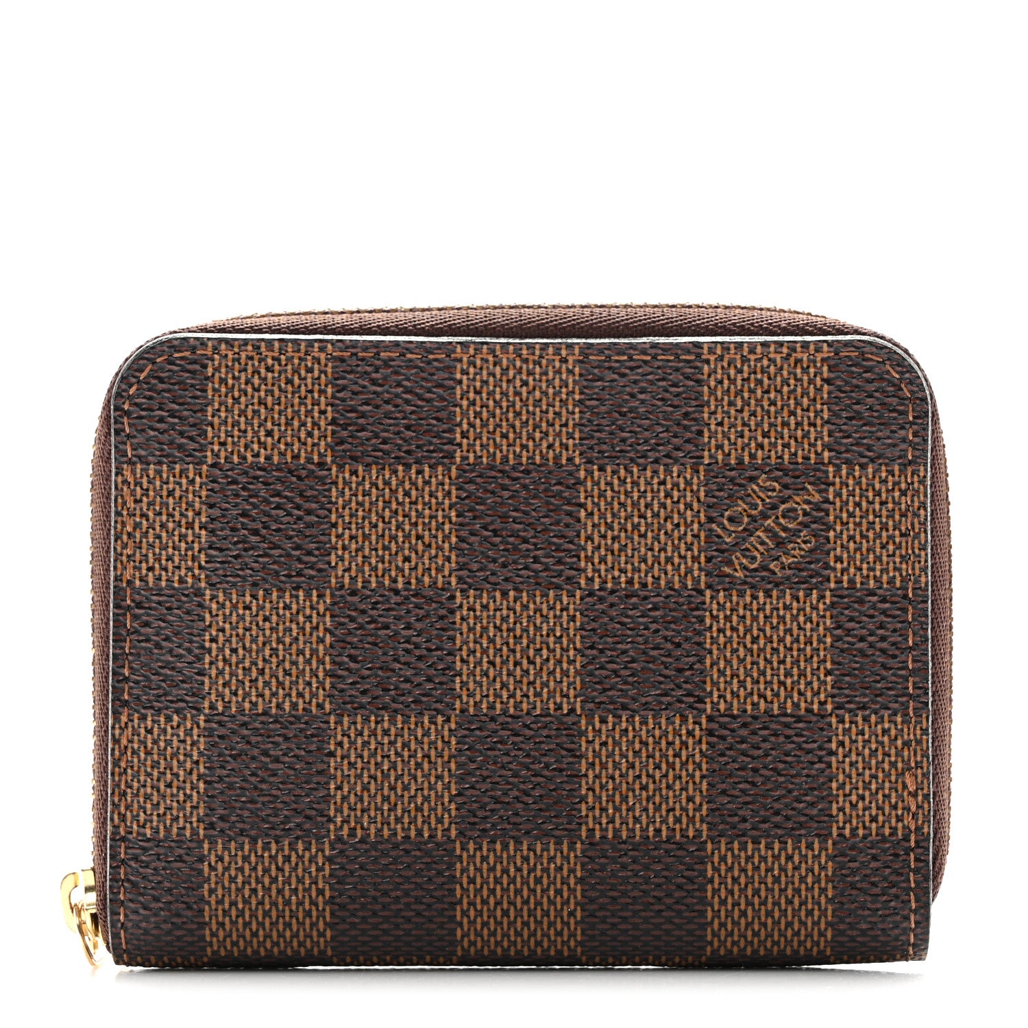 Louis Vuitton Damier Ebene Zippy Coin Purse 1 of 8