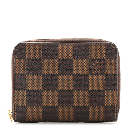 Louis Vuitton Damier Ebene Zippy Coin Purse 1 of 8