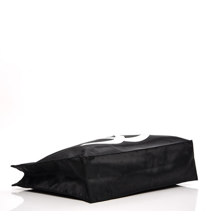 Chanel Canvas Chain Jumbo CC Tote Black 4 of 13