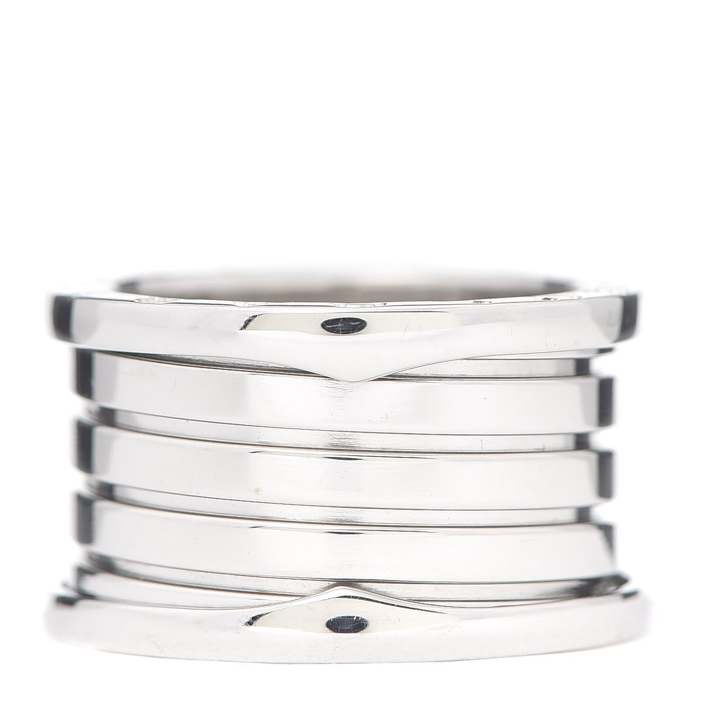 18K White Gold B.Zero1 Five-Band Ring 55 7.25