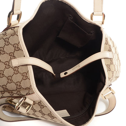 Gucci Monogram Medium Abbey Shoulder Bag Off White 5 of 7