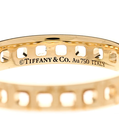 Tiffany 18K Yellow Gold T True Narrow Ring 53 6.5 4 of 5