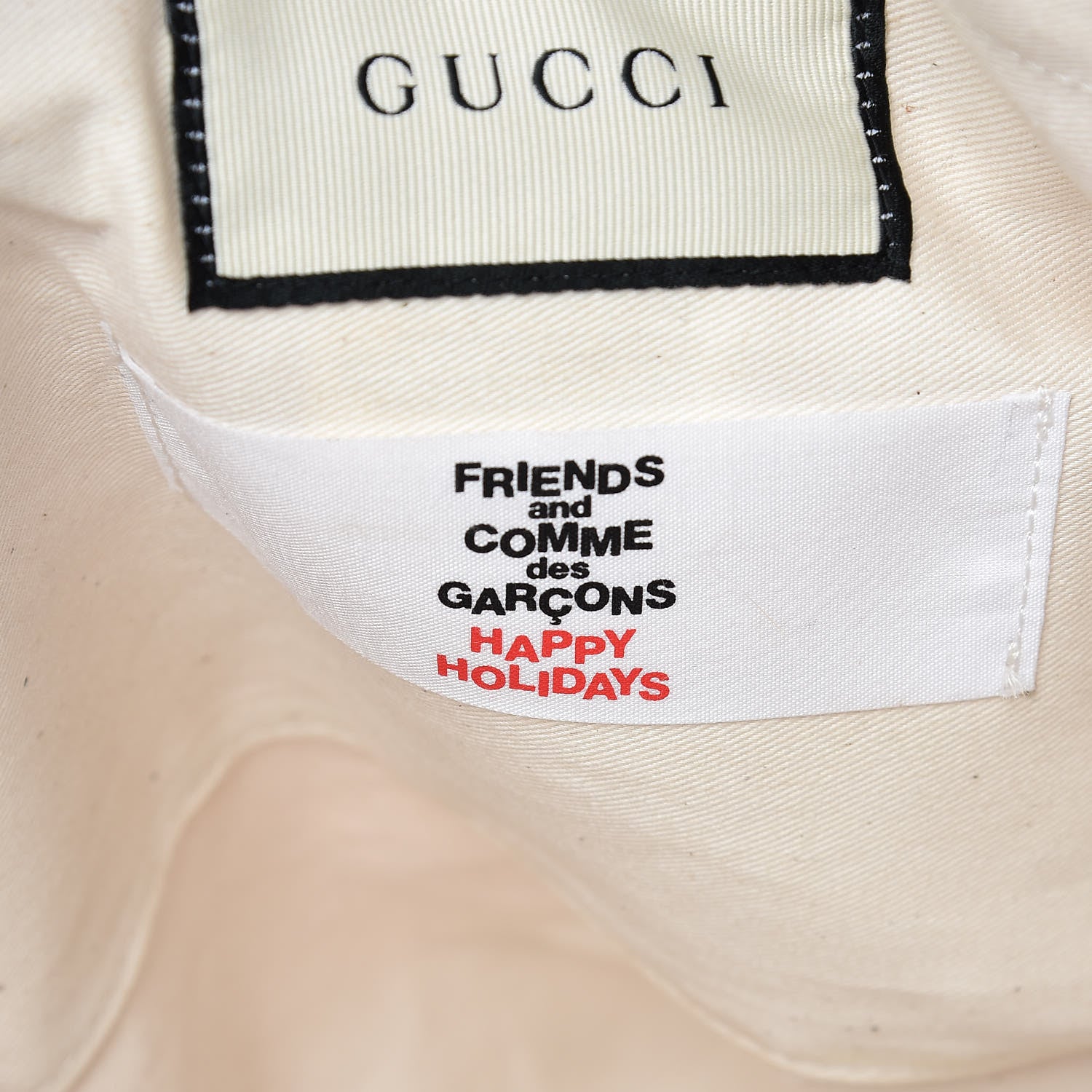 Gucci X Comme de Garçons Paper Plastic Web Shopper Tote 7 of 14