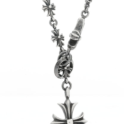 Chrome Hearts Sterling Silver Lariat Cross Pendant Necklace 6 of 6
