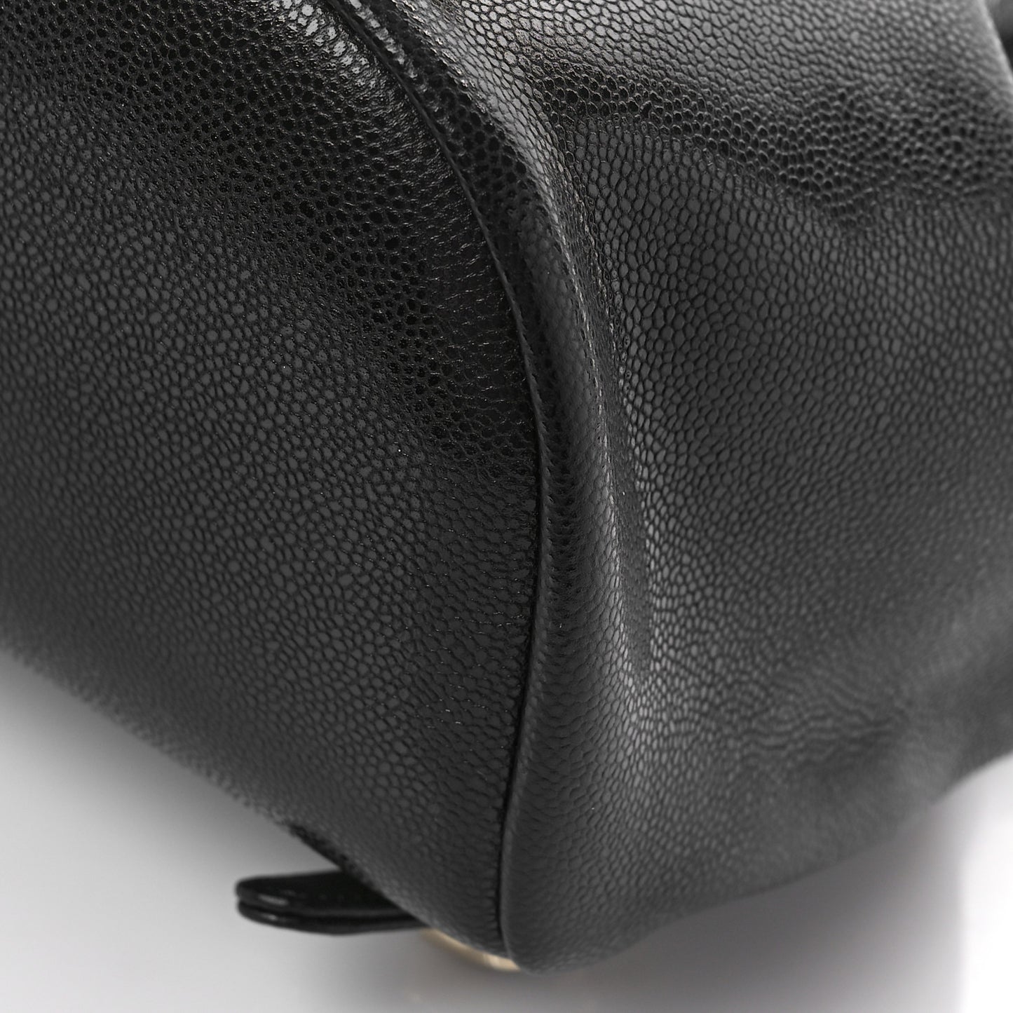 Caviar Quilted Mini Business Affinity Backpack Black