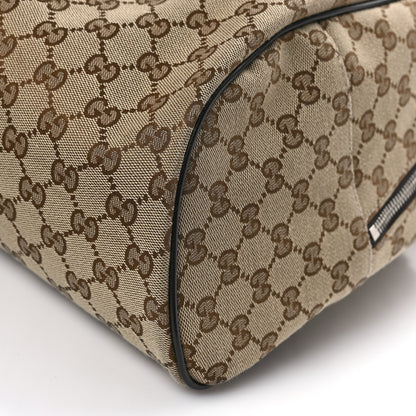 Gucci Monogram Travel Backpack Dark Brown 9 of 9