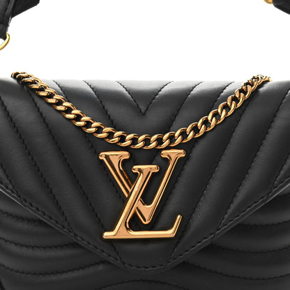 Louis Vuitton Calfskin New Wave Multi Pochette Black 7 of 13