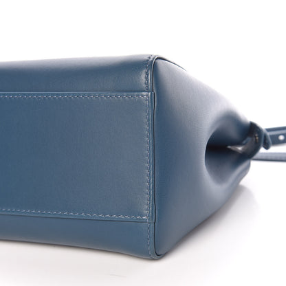 Fendi Nappa Mini Peekaboo Iconic Satchel Pavone 10 of 10