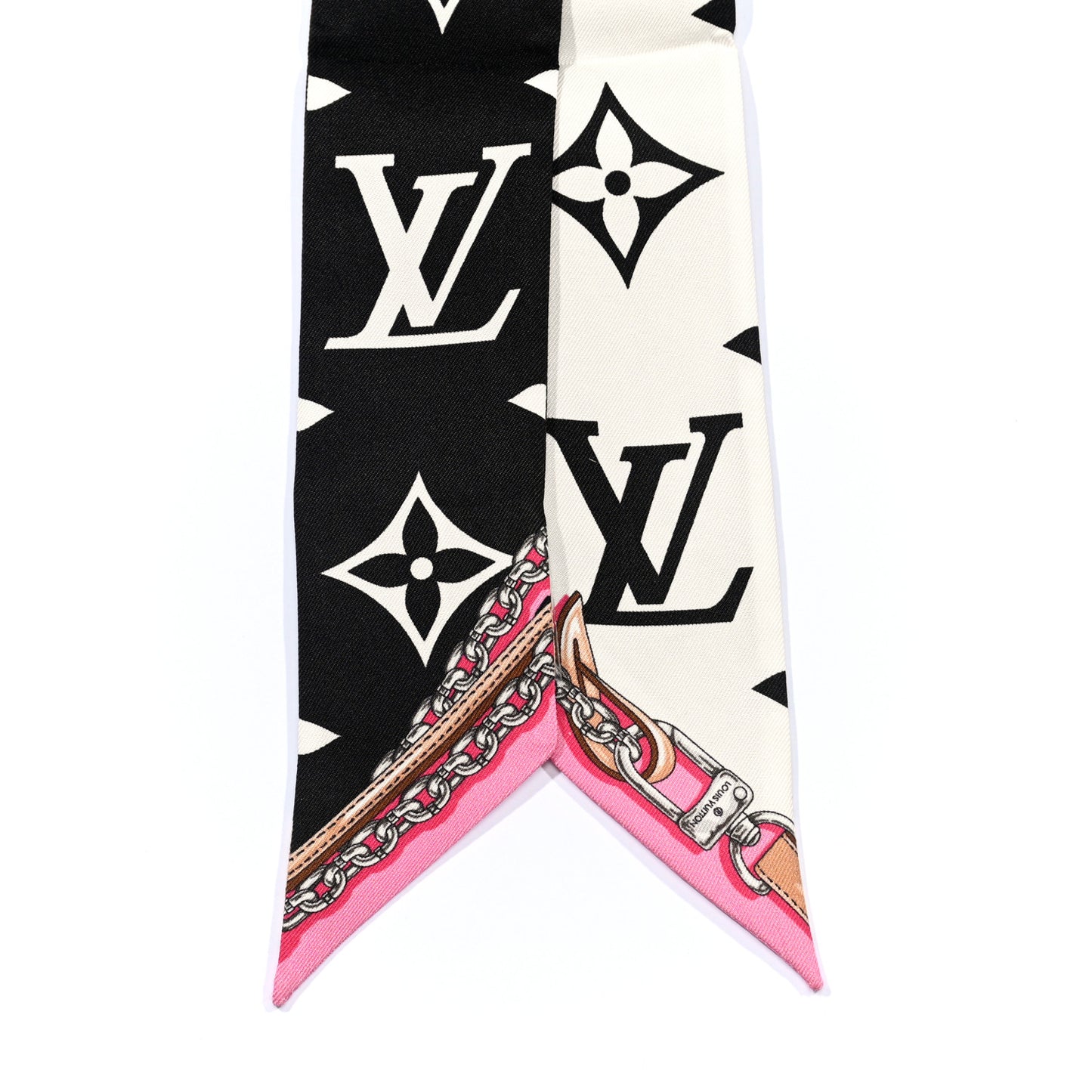 Silk Ultimate Monogram BB Bandeau Black