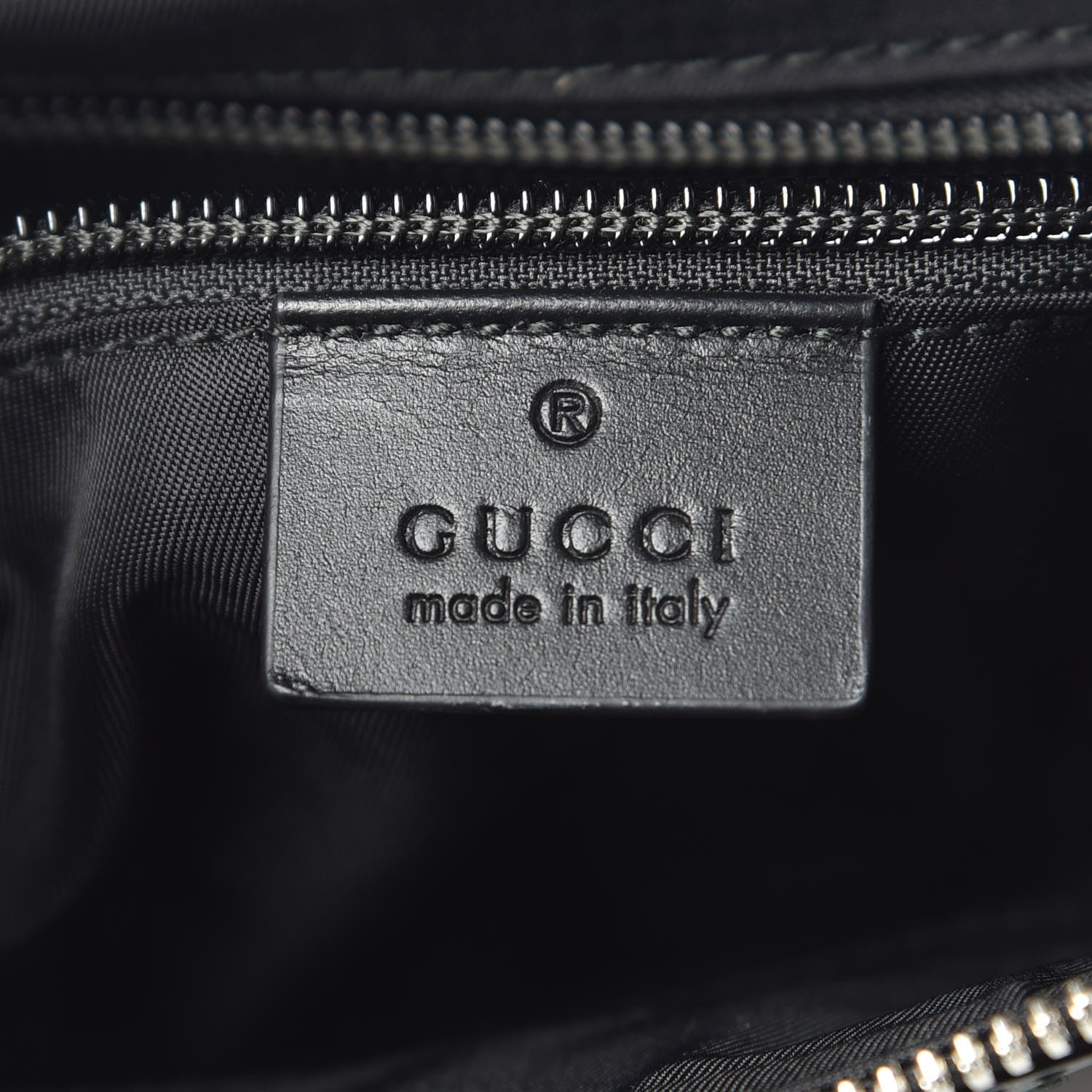 Gucci GG Supreme Monogram Web Messenger Bag Black 8 of 9