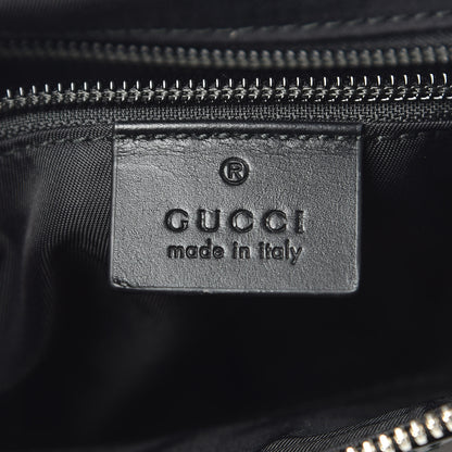 Gucci GG Supreme Monogram Web Messenger Bag Black 8 of 9