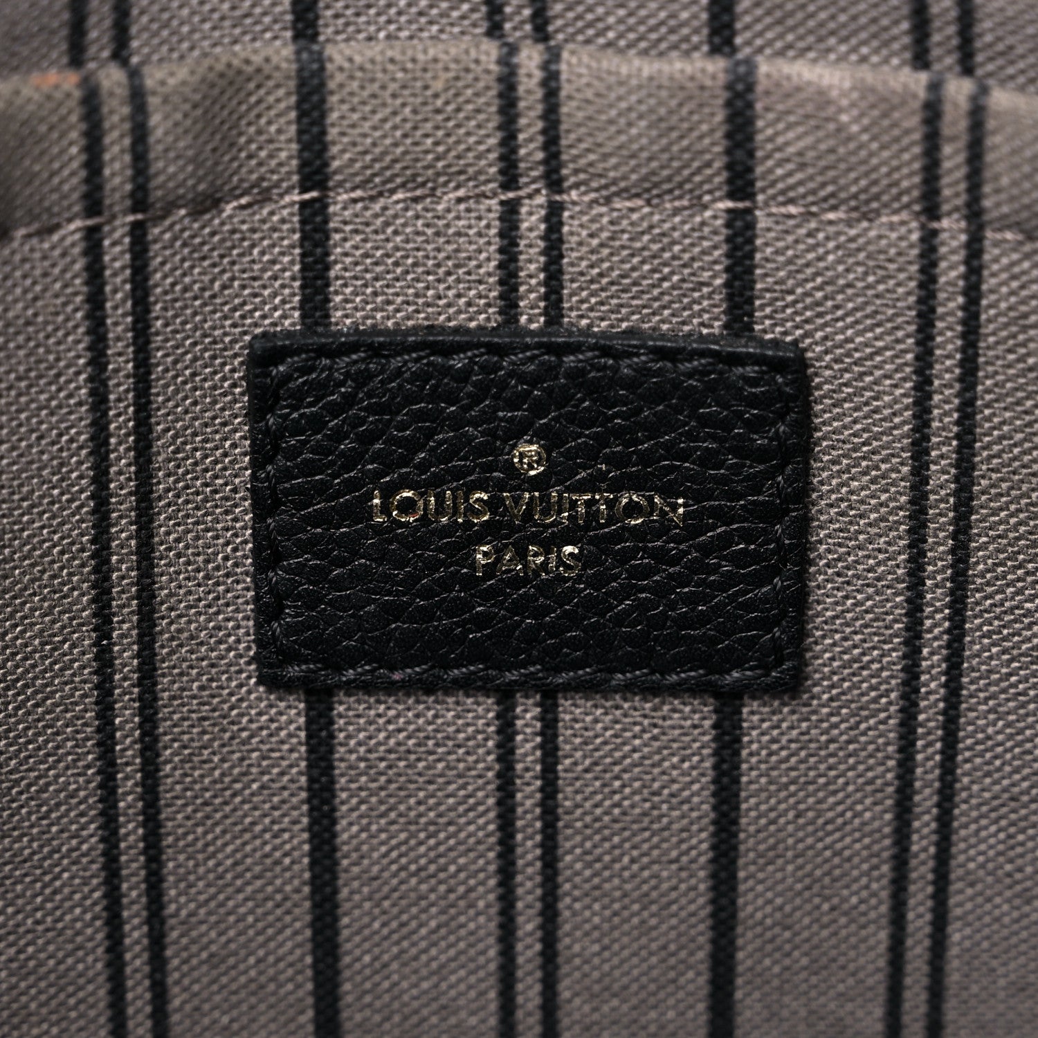Louis Vuitton Empreinte Montaigne GM Black 6 of 12