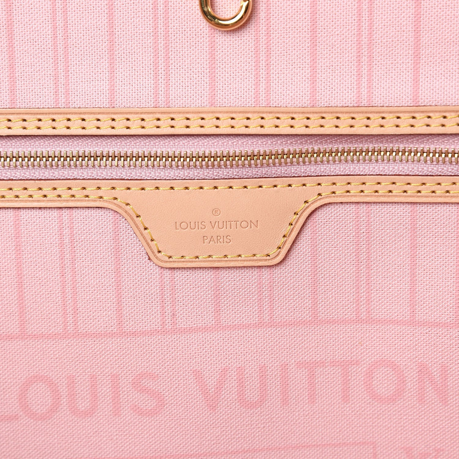 Louis Vuitton Damier Azur Neo Neverfull MM Rose Ballerine 7 of 14