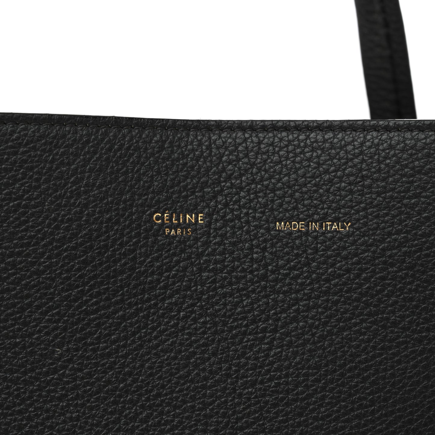 Soft Grained Calfskin Small Belt Cabas Phantom Grey