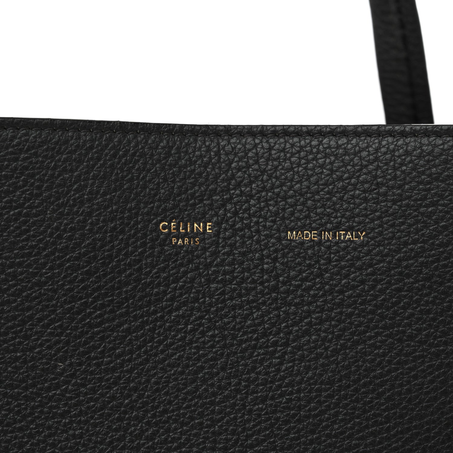 Celine Soft Grained Calfskin Small Belt Cabas Phantom Grey 6 of 14