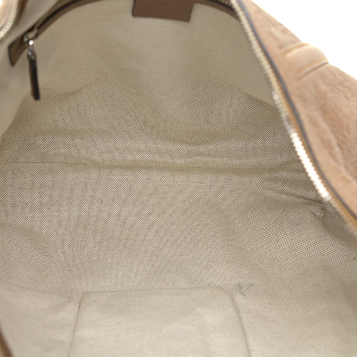 Gucci Guccissima Medium Techno Horsebit Hobo Taupe 6 of 13