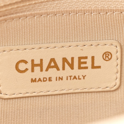 Chanel Lambskin Quilted CC Coin Flap Bag White 6 of 12