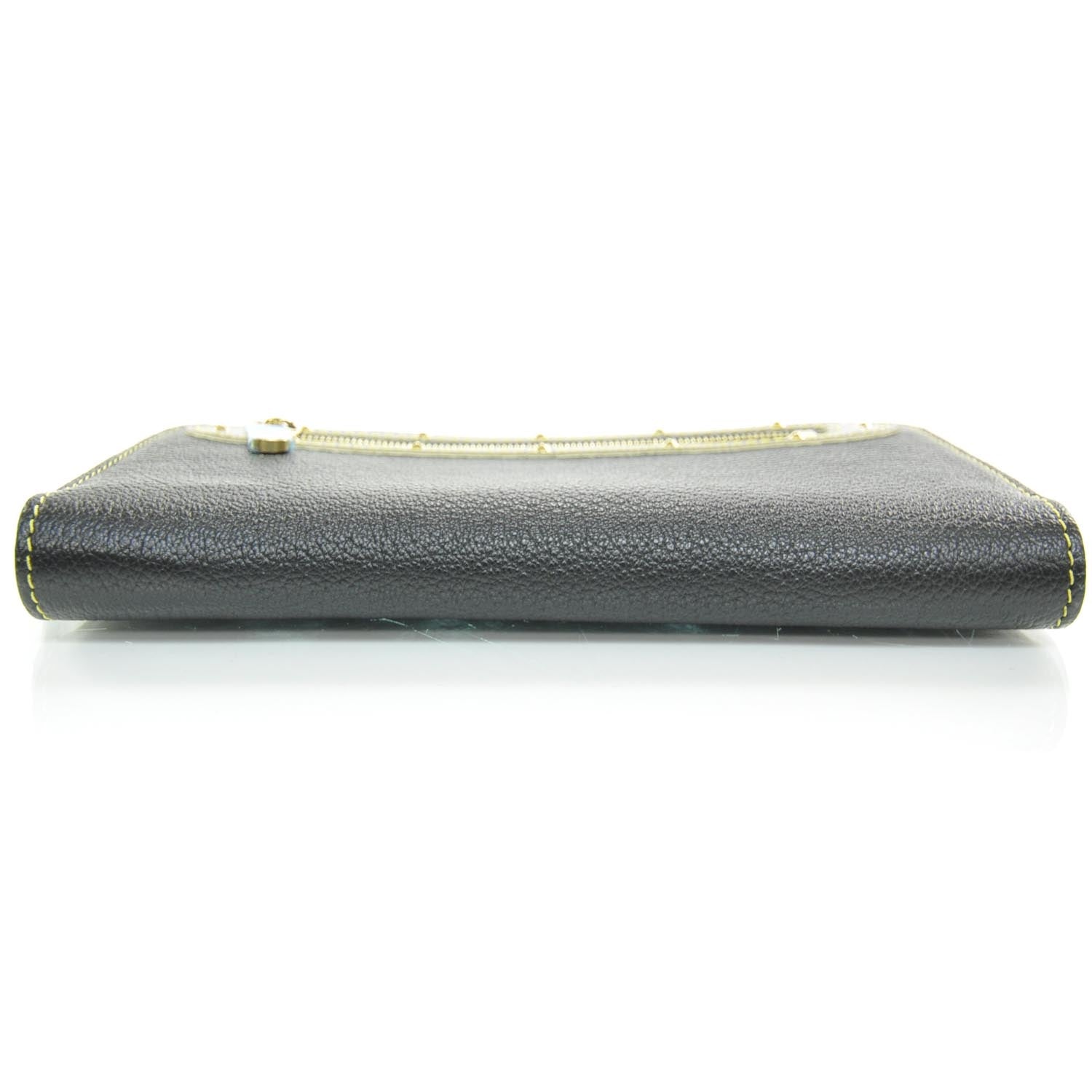 Louis Vuitton Suhali Zippy Wallet Black 4 of 7