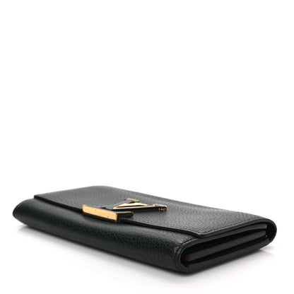 Louis Vuitton Taurillon Capucines Wallet Black 7 of 7