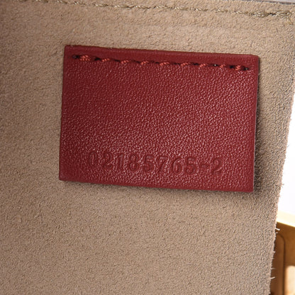 Chloe Calfskin Quilted Mini Drew Bijou Shoulder Bag Dahlia Red 7 of 13