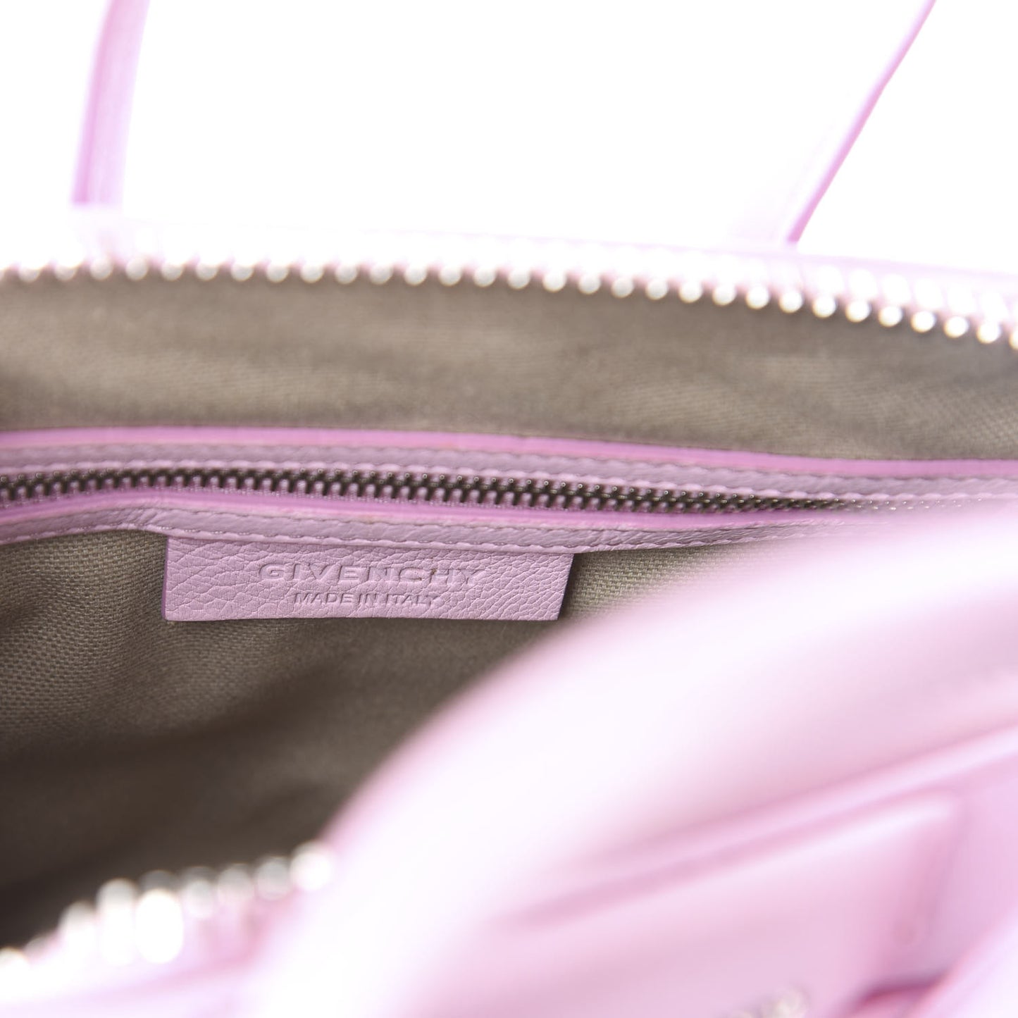 Sugar Goatskin Mini Antigona Bright Pink