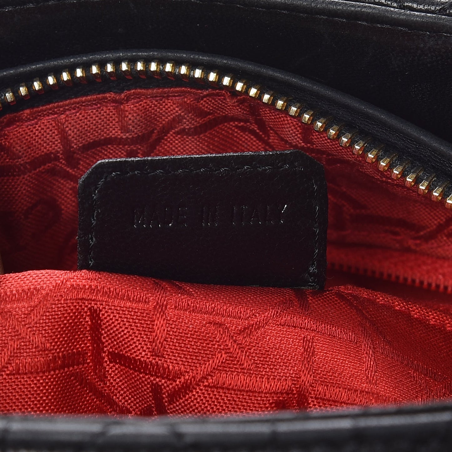 Lambskin Cannage Medium Lady Dior Black