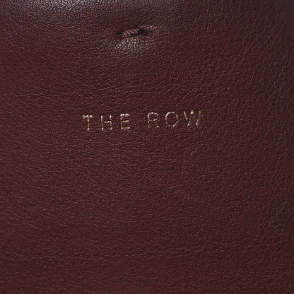 The Row Polished Saddle Calfskin Park Tote Three Cognac 7 of 19