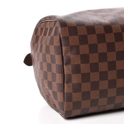 Louis Vuitton Damier Ebene Speedy 30 5 of 12