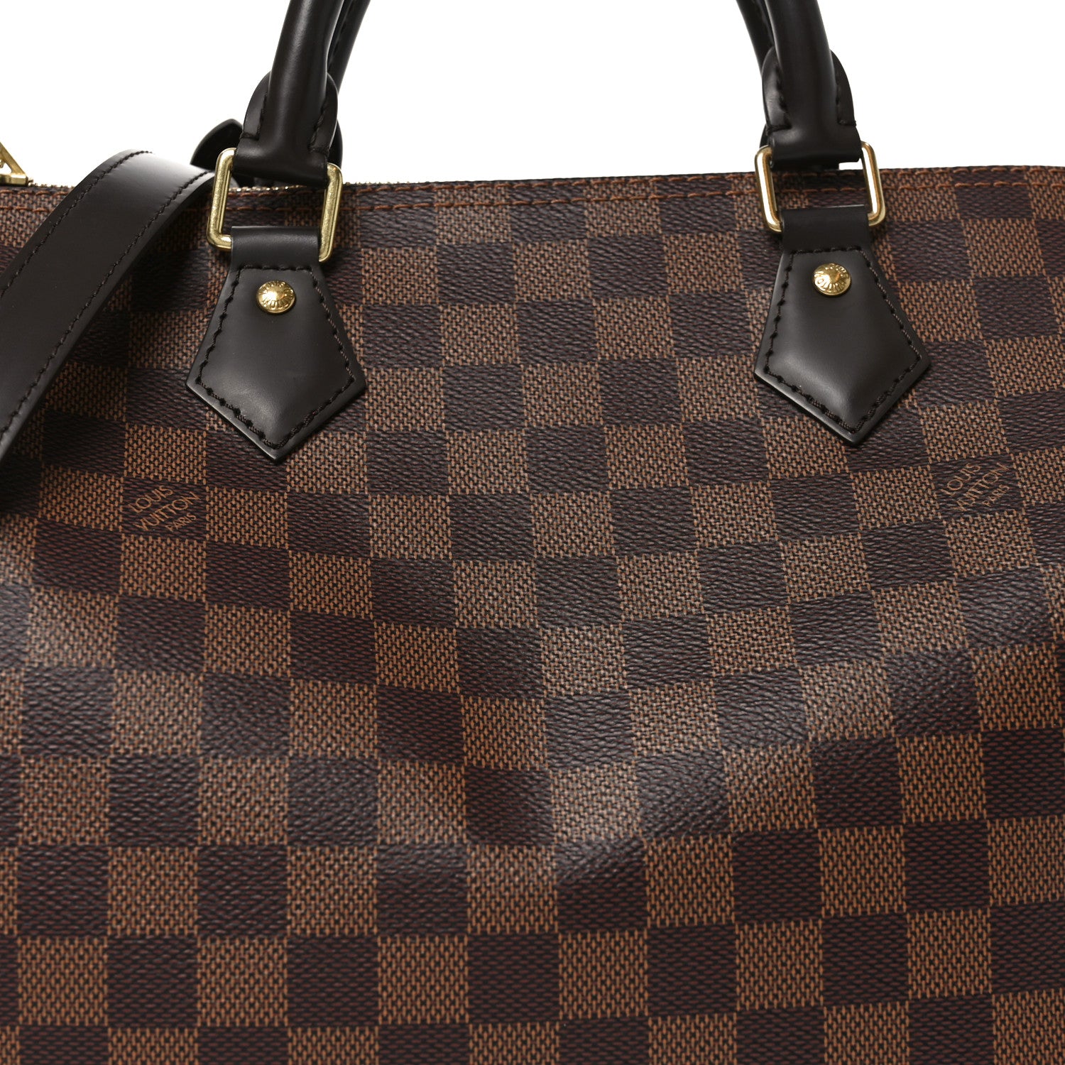 Louis Vuitton Damier Ebene Speedy Bandouliere 30 8 of 10