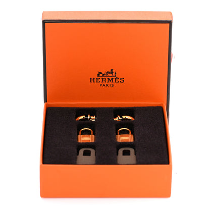 Hermes Swift O'Kelly Earrings Etoupe 7 of 7