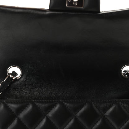 Chanel Lambskin Quilted Mini Rectangular Flap Black 10 of 11