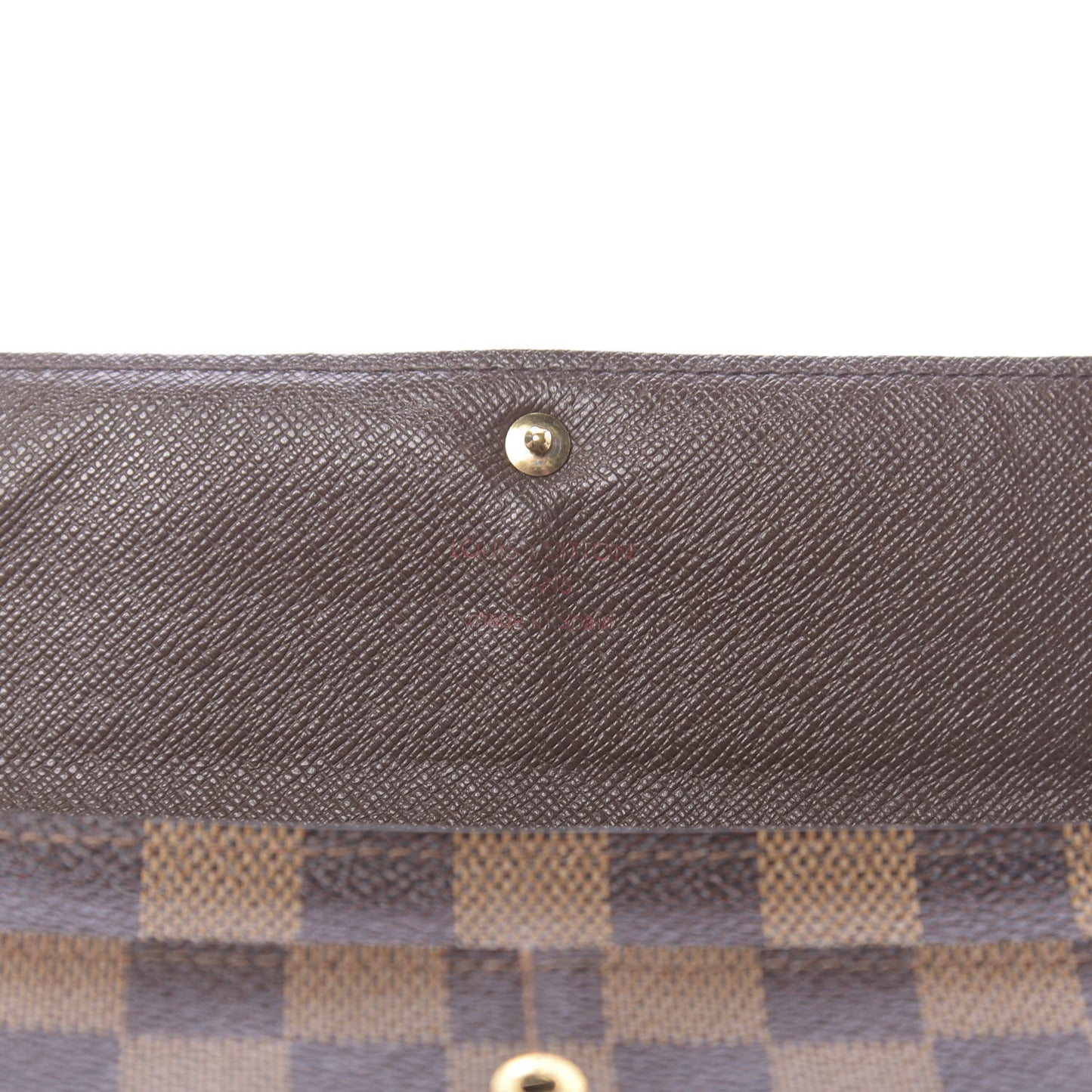 Damier Ebene Sarah Wallet