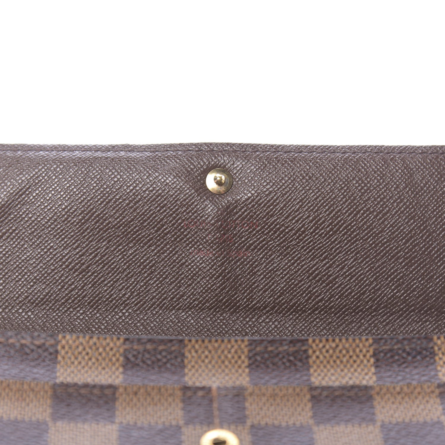 Louis Vuitton Damier Ebene Sarah Wallet 6 of 6