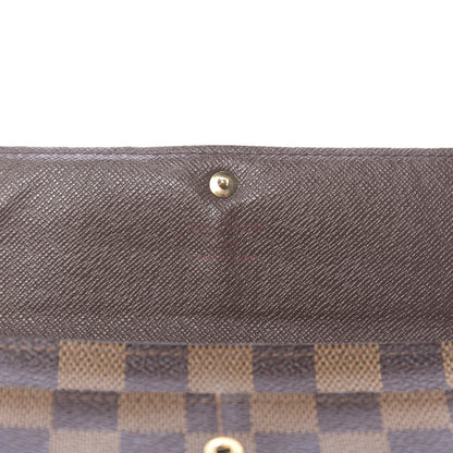 Louis Vuitton Damier Ebene Sarah Wallet 6 of 6