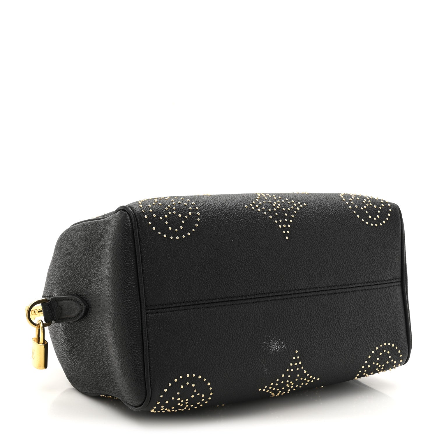 Louis Vuitton Empreinte Monogram Giant Studded Speedy Bandouliere 25 Black 4 of 10
