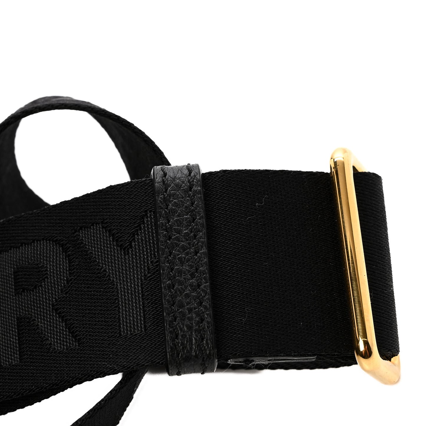 Coated Canvas Calfskin Vintage Check Medium Note Crossbody Bag Black