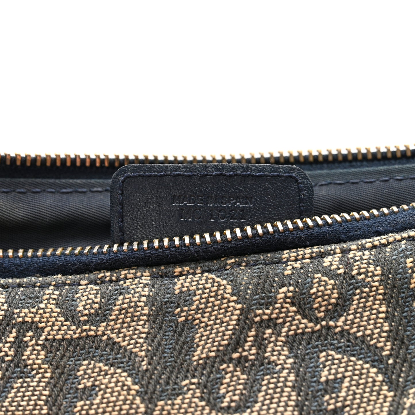 Monogram Mini Saddle Pochette Navy