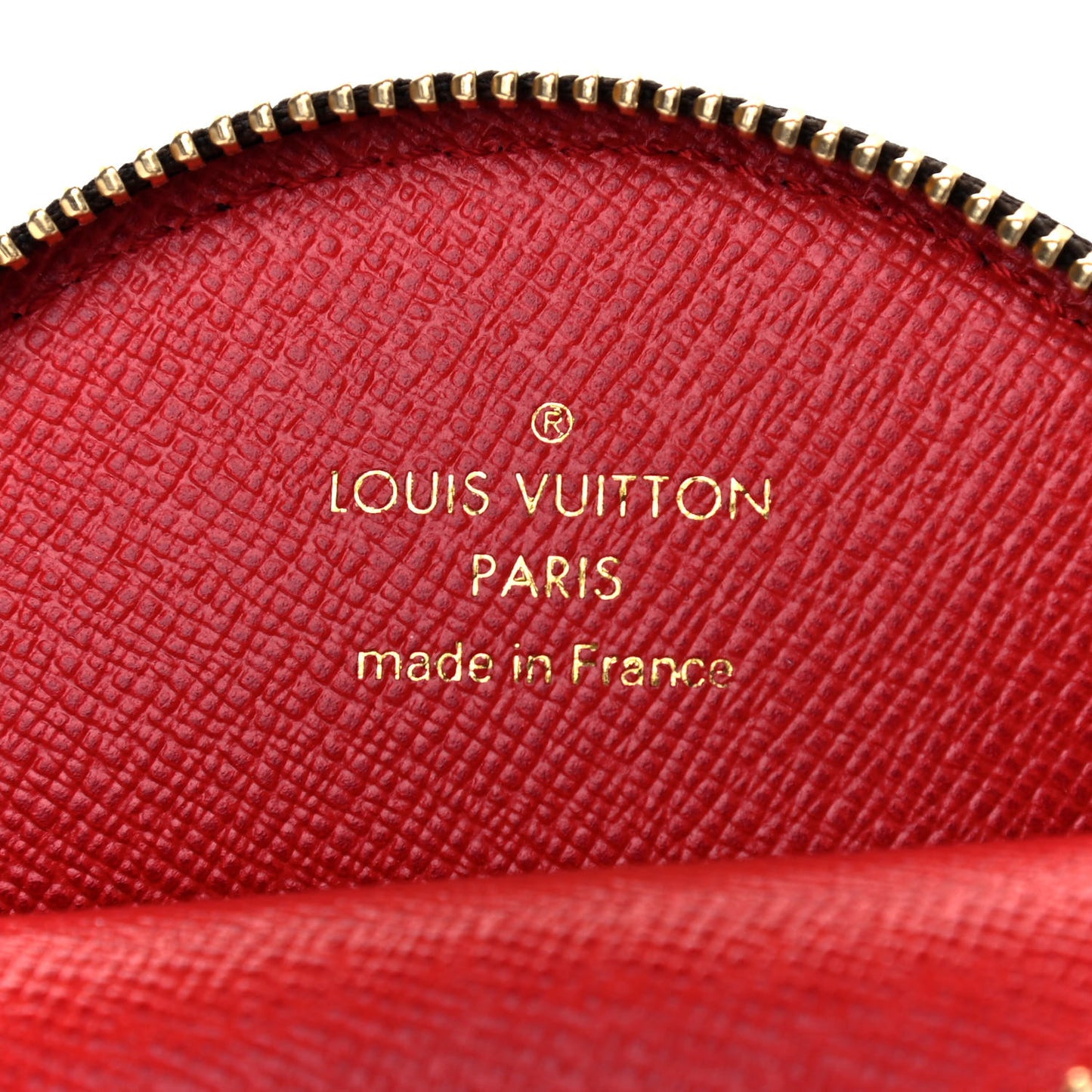 Monogram 2020 Christmas Animation Bumper Cars Round Coin Purse Coquelicot